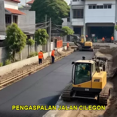 pengaspalan jalan cilegon